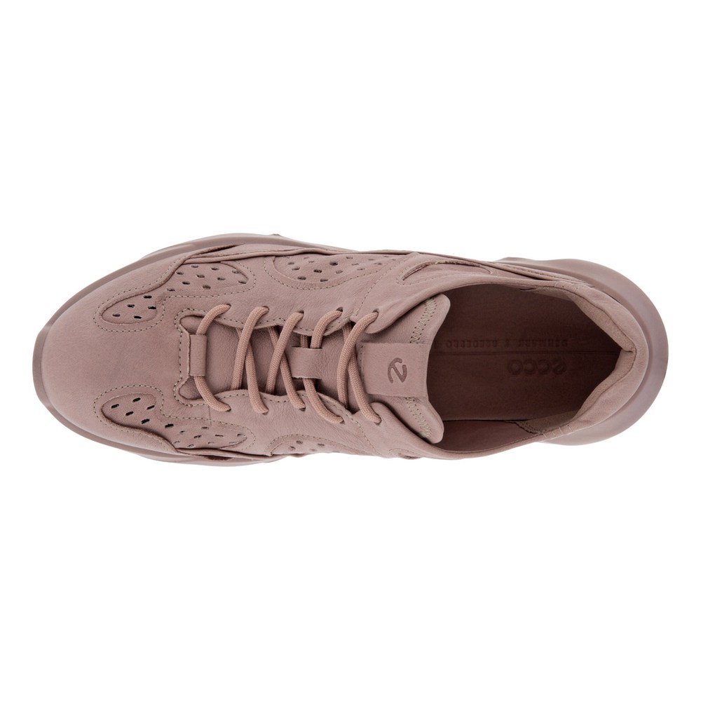 ECCO Womens Sneakers Pink - Chunky Laced - TAI-752103